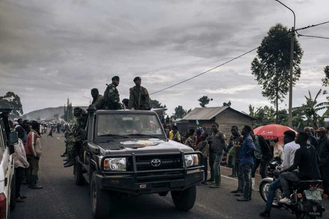 Congolese troops have been fighting the M23 rebels in the east for months Congolese troops have been fighting the M23 rebels in the east for months
