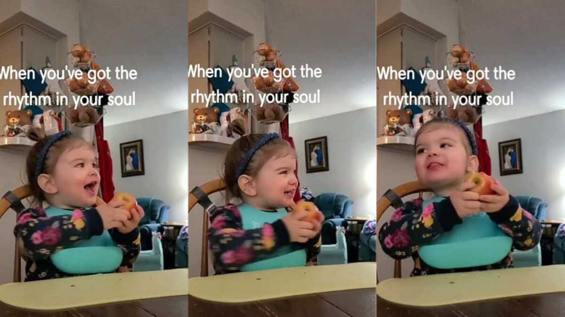 Little girl showcases her dancing skills Little girl showcases her dancing skills