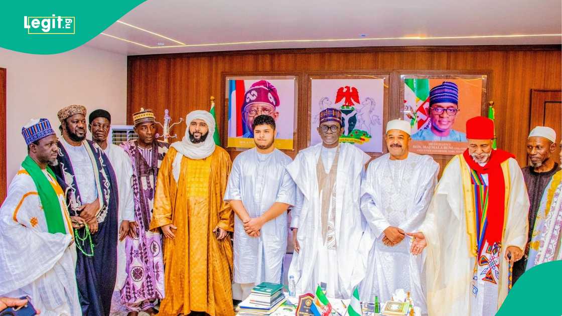 Mai Mala Buni tare da 'yan Tijjaniyya a jihar Yobe