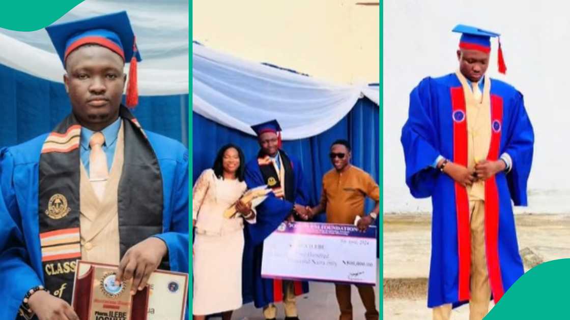 Nigerian graduate Illebe John receives top awards and first-class degree in Pharmacy from Delta State University