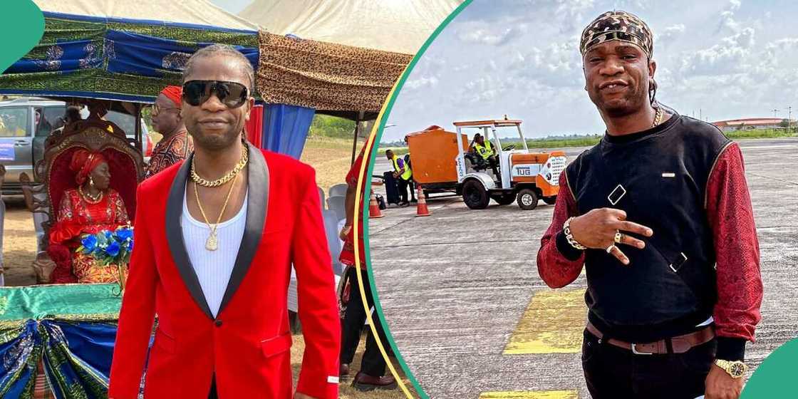 Speed Darlington laments after buying food for N10k. Speed Darlington laments after buying food for N10k.