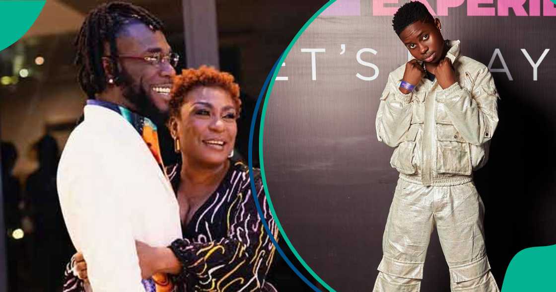 Peller apologises to Burna Boy's mum.