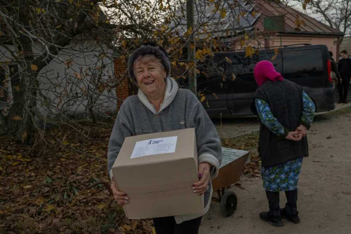 Many Lymany villagers spend nights in a central bunker to keep each other company Many Lymany villagers spend nights in a central bunker to keep each other company