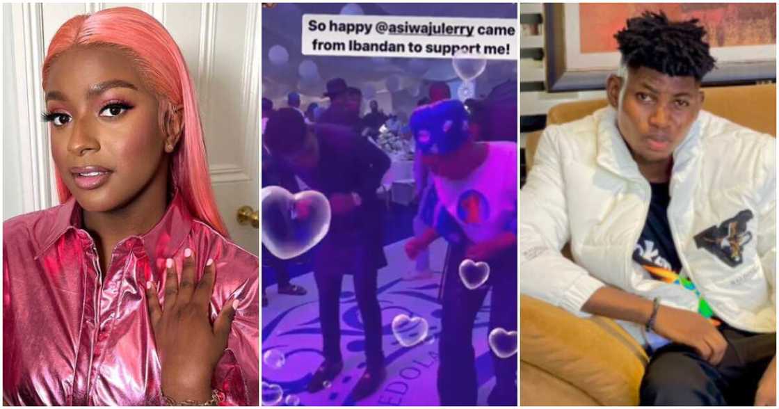 DJ Cuppy's crush finally meets her