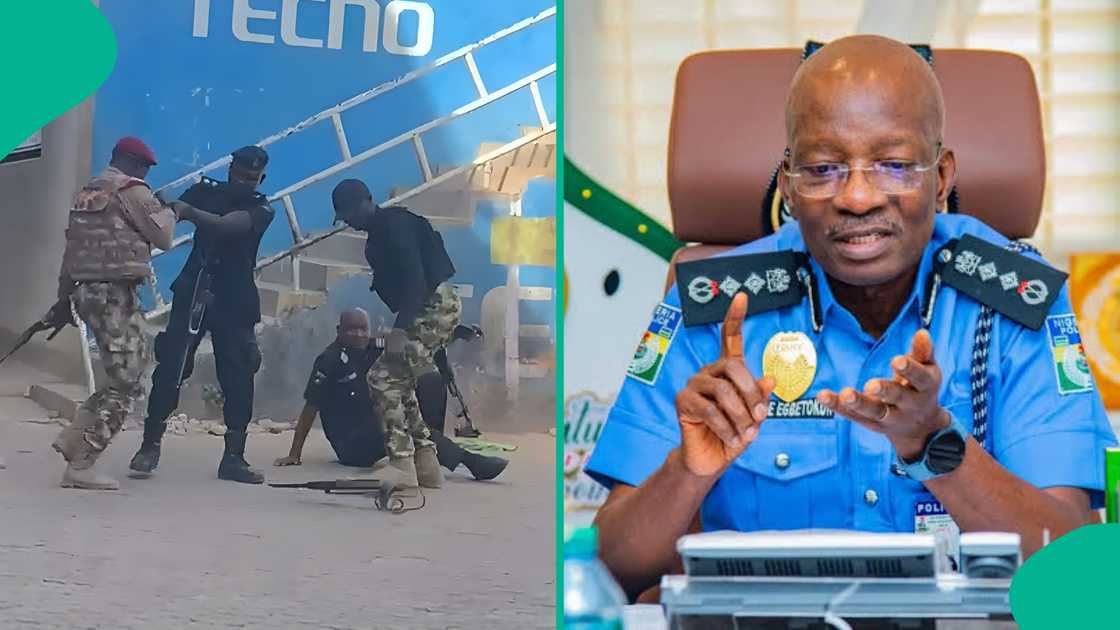 Yadda sojoji suka yi fada da 'yan sanda