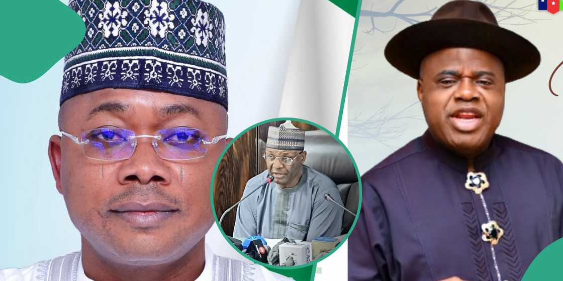 Breaking news: Supreme Court hears final argument on suits seeking sack of Kogi and Bayelsa governors Breaking news: Supreme Court hears final argument on suits seeking sack of Kogi and Bayelsa governors