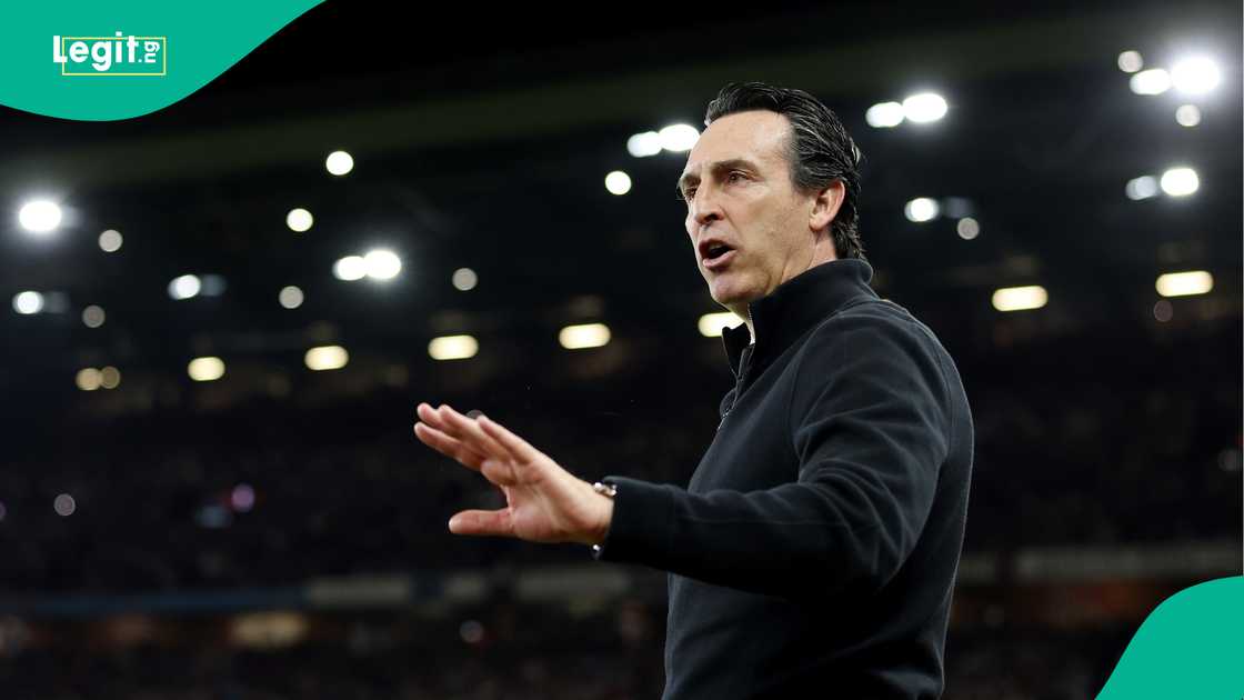 Unai Emery, Aston Villa, Nottingham Forest, UEFA Europa League, England. Unai Emery, Aston Villa, Nottingham Forest, UEFA Europa League, England.