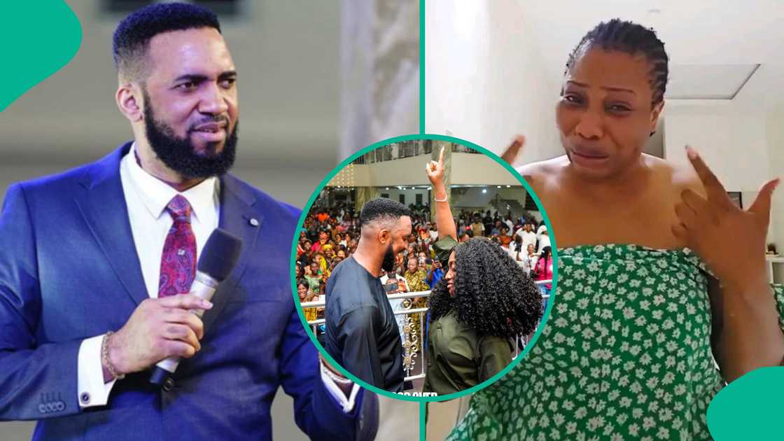 Pastor Chris Okafor hold crossover service at his church.