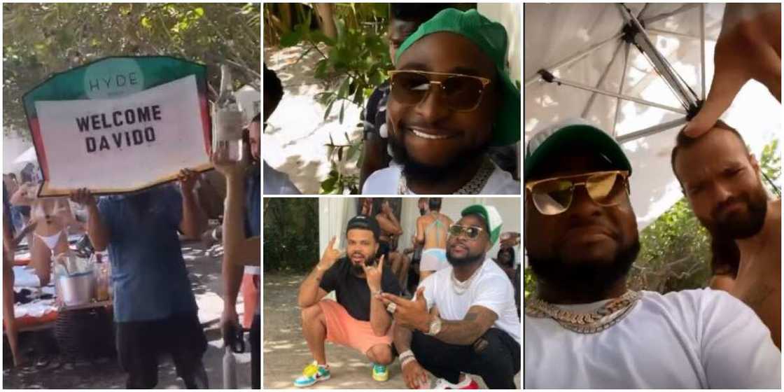 Balling Hard: Photos, Videos From Singer Davido’s Fun-Filled Weekend in Miami Balling Hard: Photos, Videos From Singer Davido’s Fun-Filled Weekend in Miami