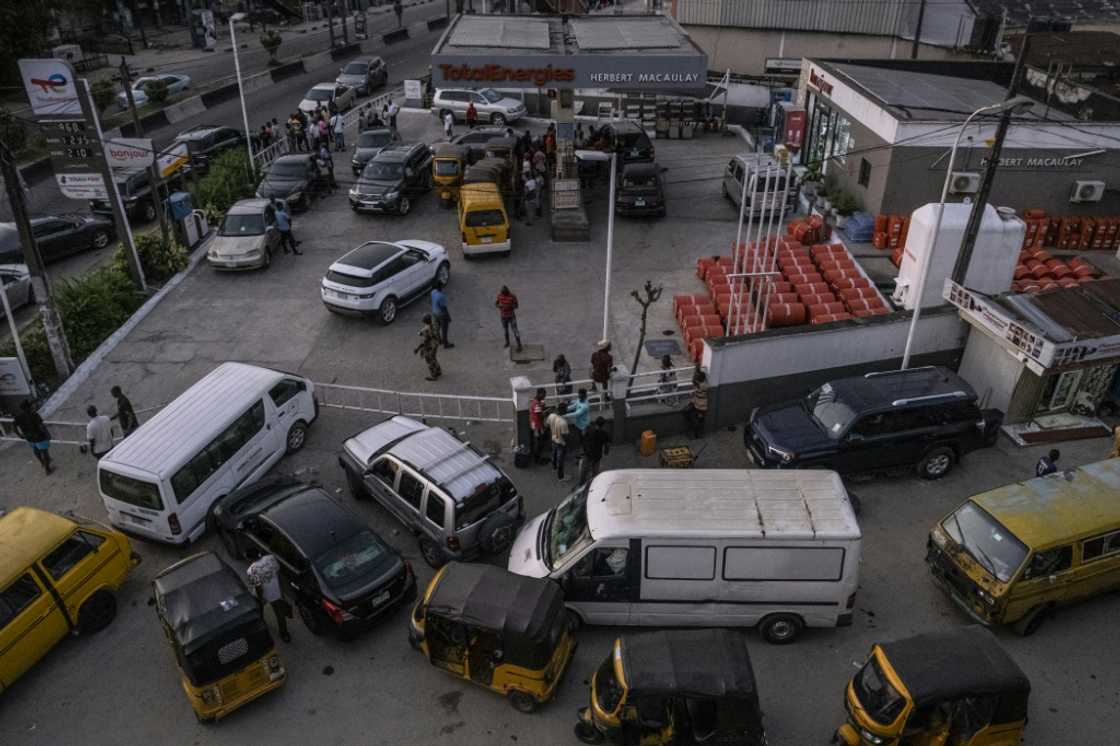 Nigerians have faced chronic petrol shortages, meaning long queues at gas stations