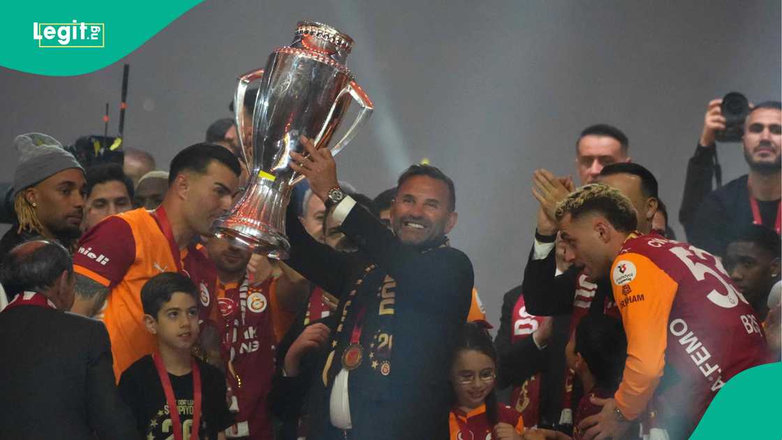 Okan Buruk, Galatasaray, Victor Osimhen, Istanbul, Turkiye.
