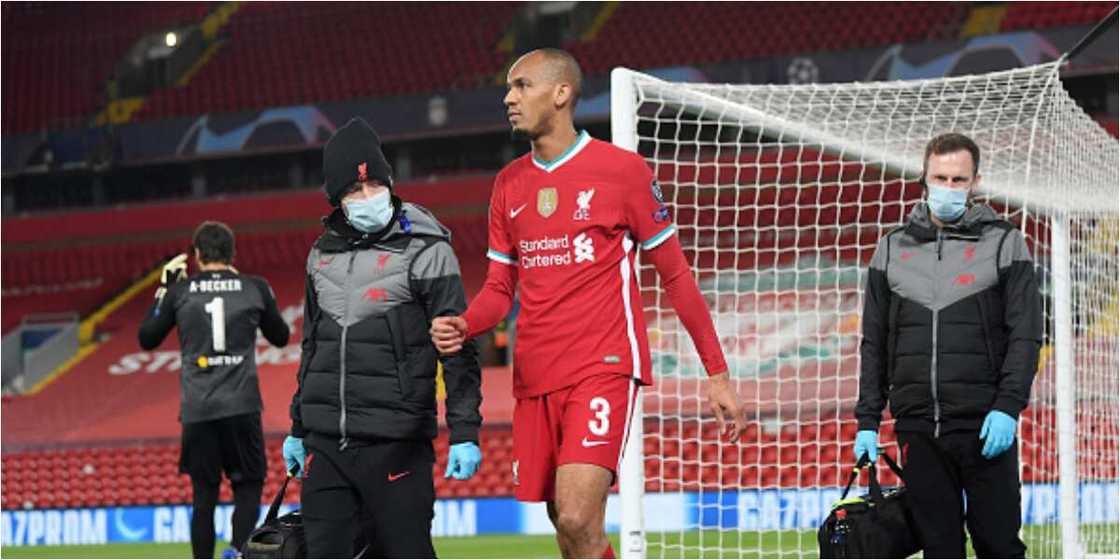 Fabinho: Klopp confirms Brazilian will not be available for West Ham tie