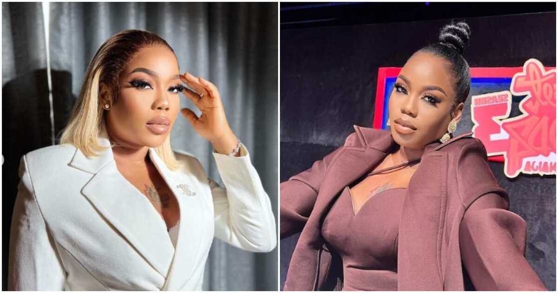 Toyin Lawani on reason she chose partner. Toyin Lawani on reason she chose partner.