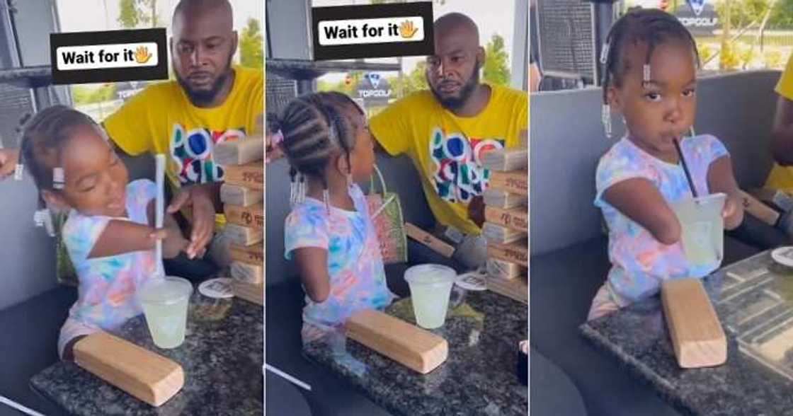 Little girl without hands Little girl without hands