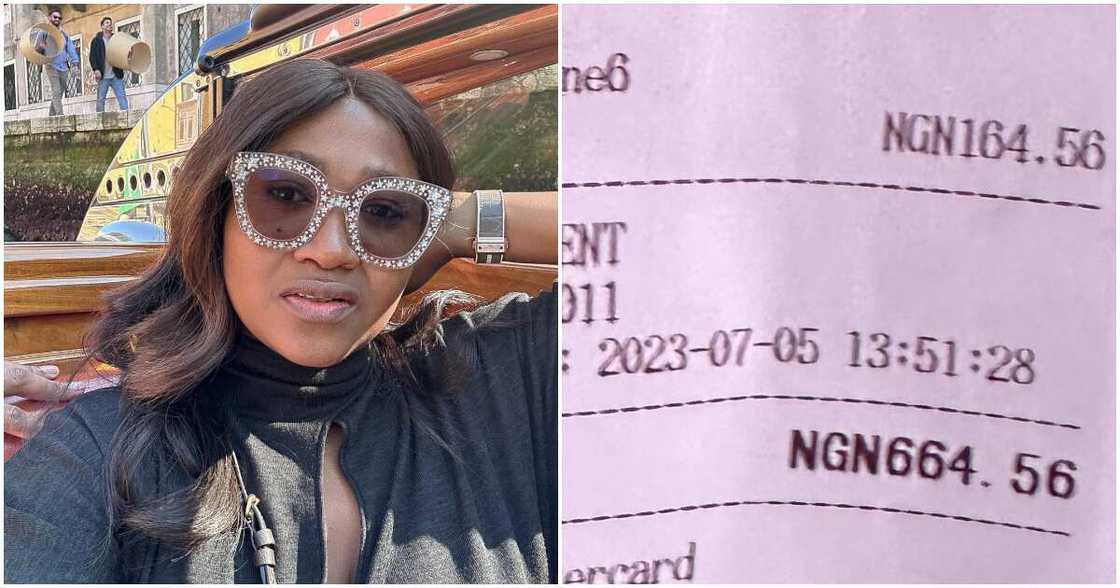 Actress Mary Njoku, increased airport toll gate fee Actress Mary Njoku, increased airport toll gate fee