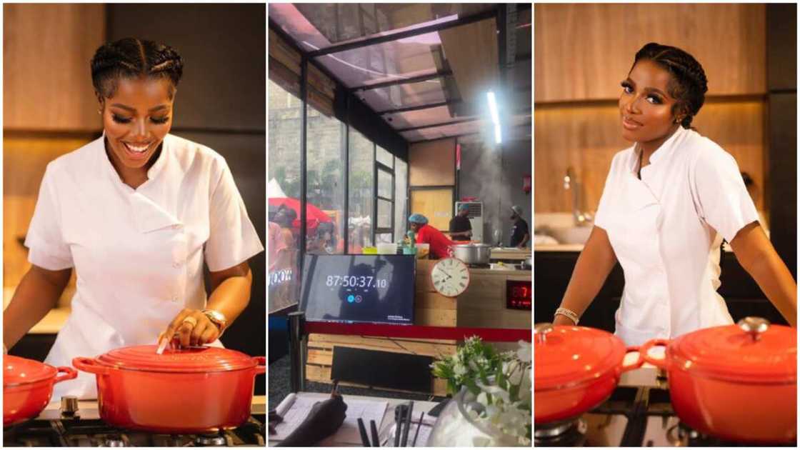 Longest cooking period/Hilda breaks record Longest cooking period/Hilda breaks record