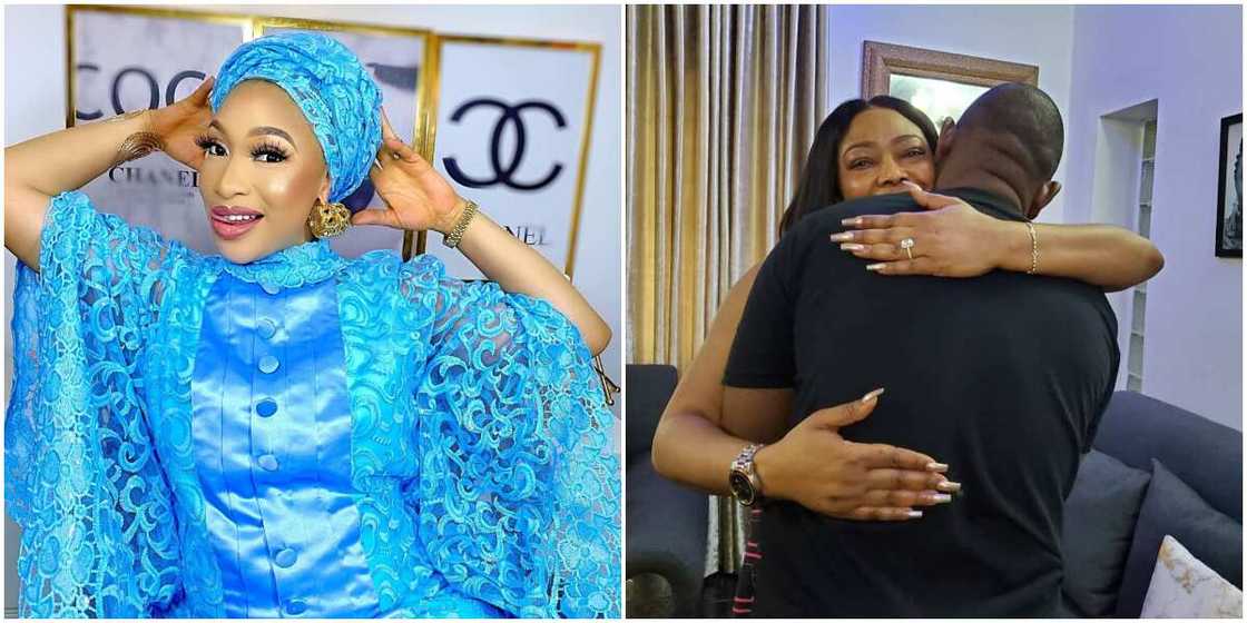 Tonto Dikeh Congratulates Newly Engaged Boss, Says She Would Have Married Him if His Lover Had Said No Tonto Dikeh Congratulates Newly Engaged Boss, Says She Would Have Married Him if His Lover Had Said No