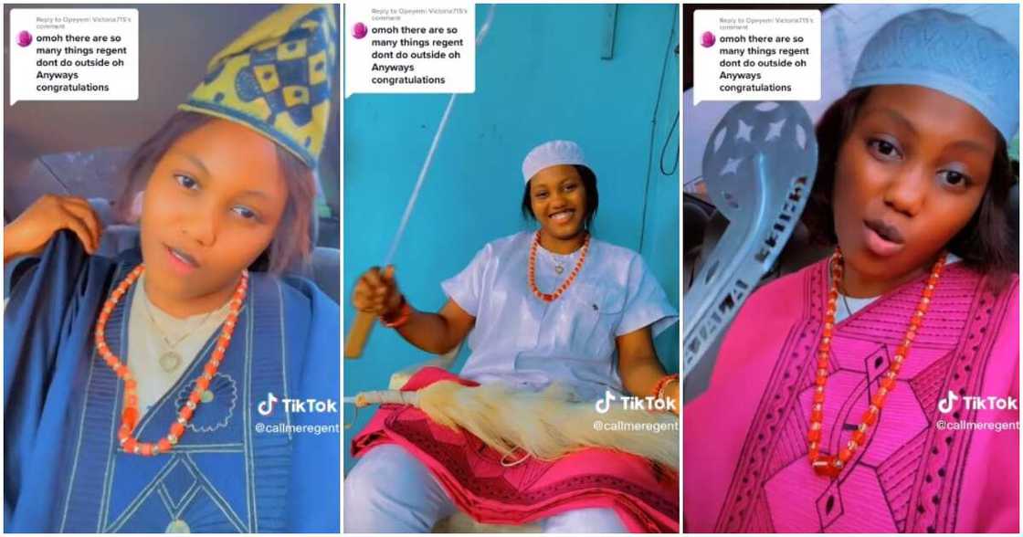 Regent Ibijoke Tabitha, regent lists her taboo, female traditional monarch Regent Ibijoke Tabitha, regent lists her taboo, female traditional monarch