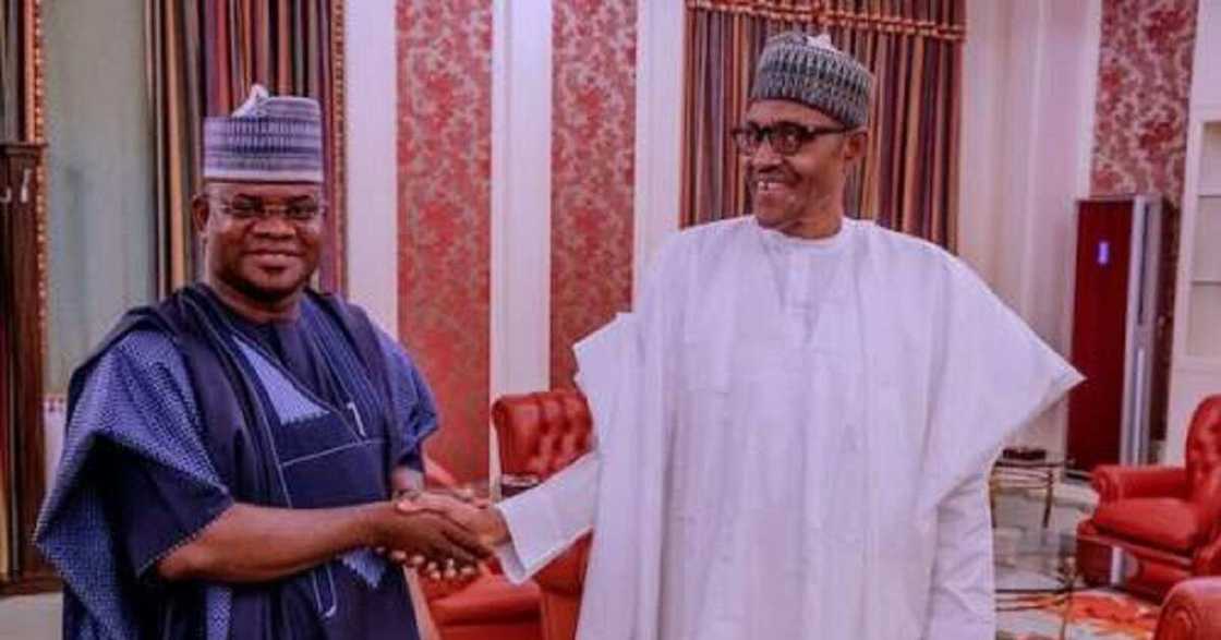 Gwamna Yahaya Bello ya ce Buhari 'waliyyi' ne cikin wata faifan bidiyo