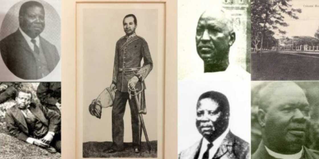 The men were the only Nigerian medical doctors in the nineteenth century