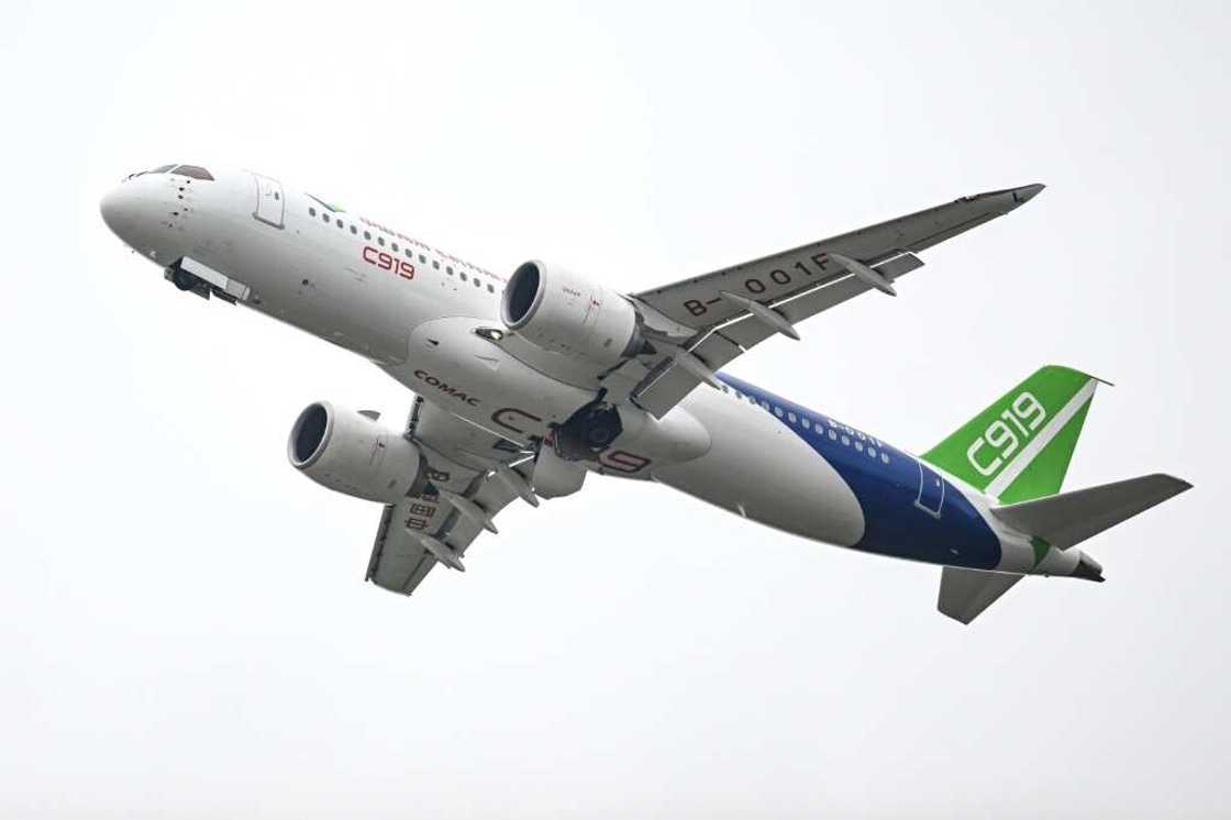 Authorities hope the C919 will challenge foreign models like the Boeing 737 MAX and the Airbus A320 Authorities hope the C919 will challenge foreign models like the Boeing 737 MAX and the Airbus A320