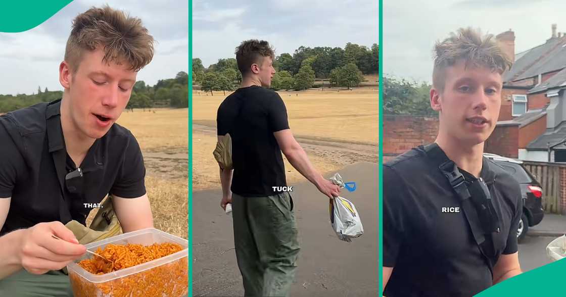 White man posts honest review about Nigerian jollof rice. White man posts honest review about Nigerian jollof rice.