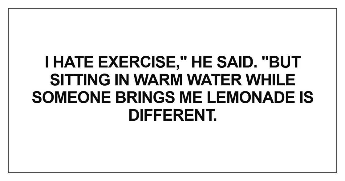 I hate exercise I hate exercise