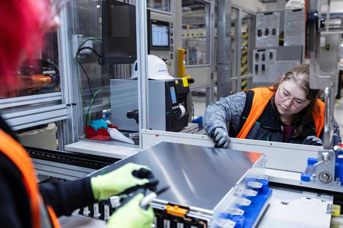 Production at the AESC factory began only a few months ago