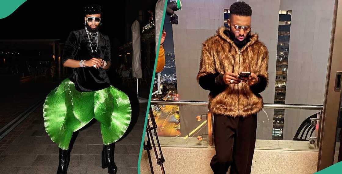 Swanky Jerry slays unusual outfits Swanky Jerry slays unusual outfits