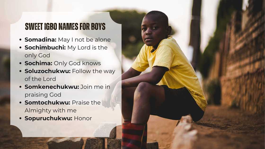 Igbo names for boys Igbo names for boys