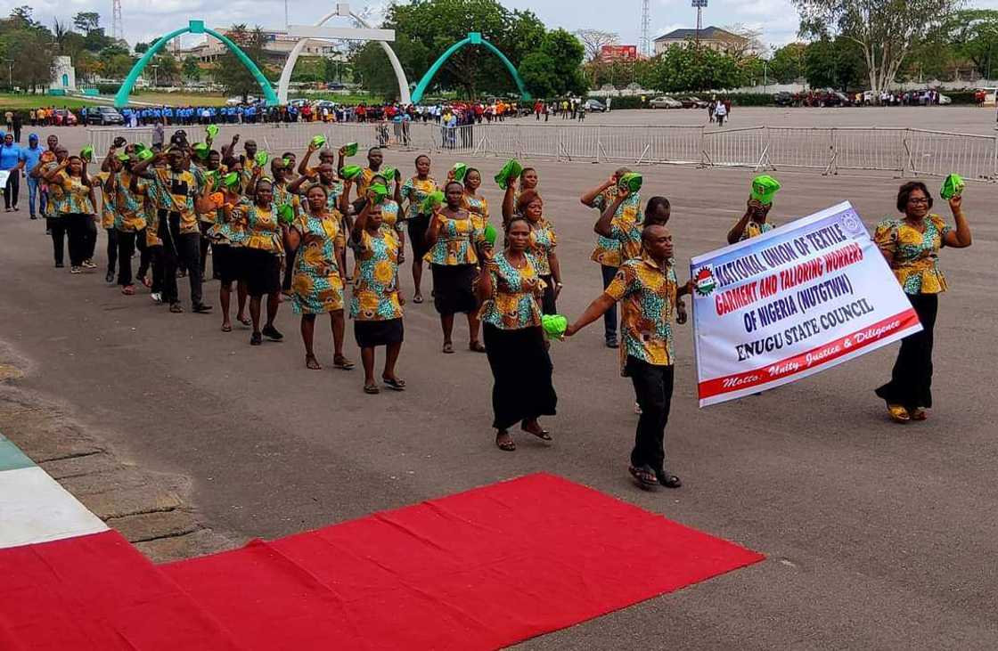 MayDay 2021: Jubilant Enugu Workers Hail Ugwuanyi’s Commitment to Welfare MayDay 2021: Jubilant Enugu Workers Hail Ugwuanyi’s Commitment to Welfare