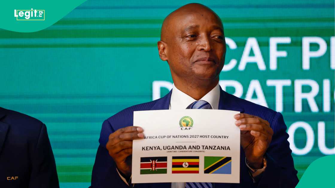 Patrice Motsepe, CAF, AFCON 2027, Kenya, Tanzania, Uganda.