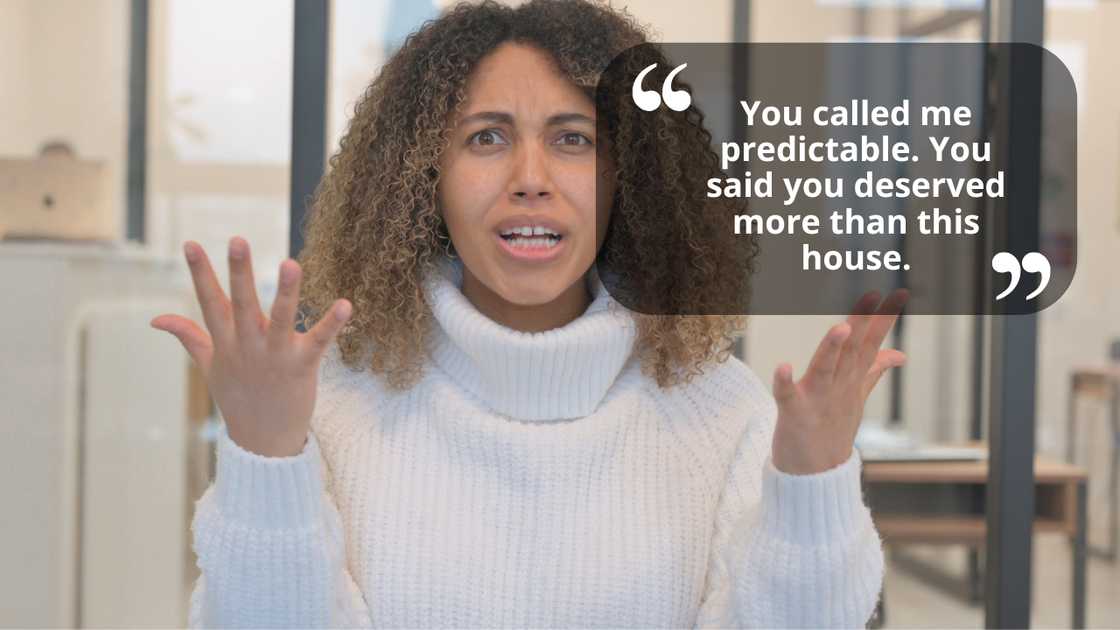 Angry woman arguing Angry woman arguing