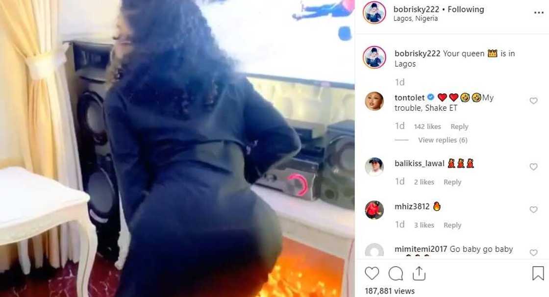 Your queen is in Lagos - Bobrisky writes on return to Nigeria, shows off new body Your queen is in Lagos - Bobrisky writes on return to Nigeria, shows off new body