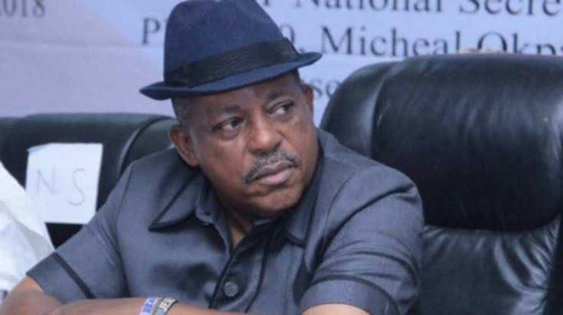 Shugaban jam'iyyar PDP, Prince Uche Secondus Shugaban jam'iyyar PDP, Prince Uche Secondus