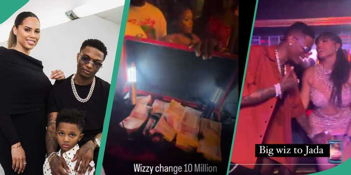 Wizkid and Jada, Wizkid speans N10m on Jada, Wizkid celebrates Jada's birthday Wizkid and Jada, Wizkid speans N10m on Jada, Wizkid celebrates Jada's birthday