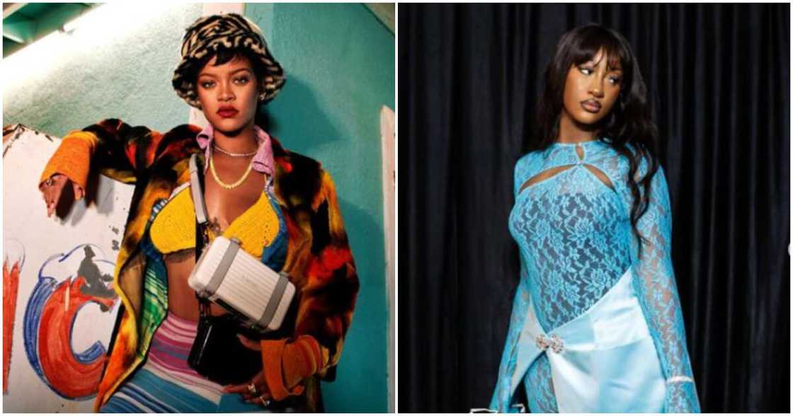 Nigeria's Tems and Rihanna Nigeria's Tems and Rihanna