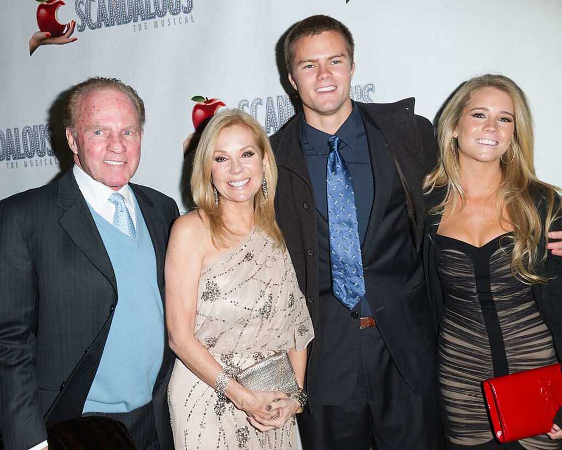 Frank Gifford, Kathie Lee Gifford, Cassidy Gifford and Cody Gifford at Neil Simon Theatre in New York City Frank Gifford, Kathie Lee Gifford, Cassidy Gifford and Cody Gifford at Neil Simon Theatre in New York City