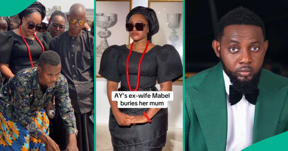 Mabel Makun buries mum. Mabel Makun buries mum.