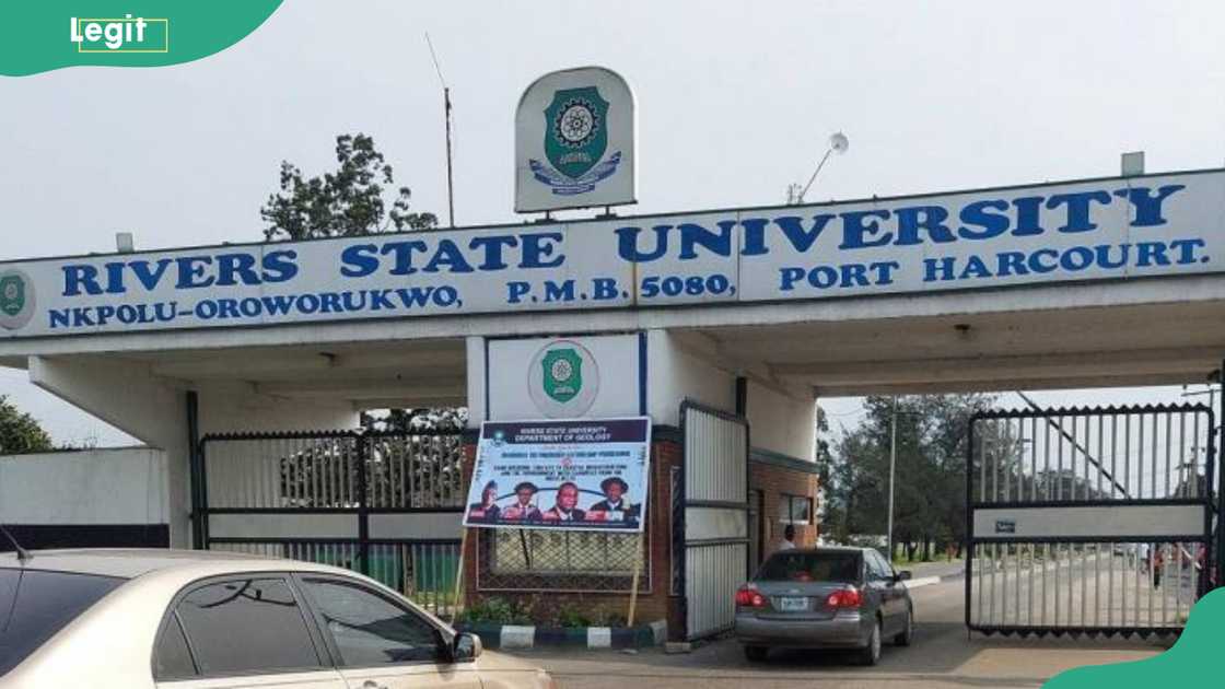 Rivers State University entrance gate Rivers State University entrance gate
