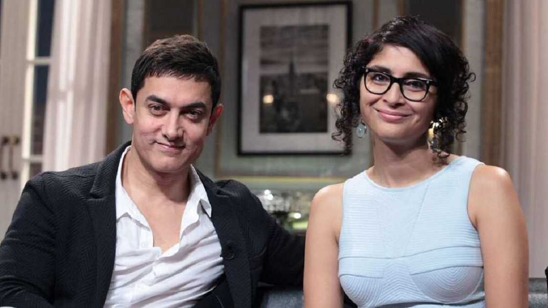 Aamir Khan da matarsa Kiran Rao Aamir Khan da matarsa Kiran Rao