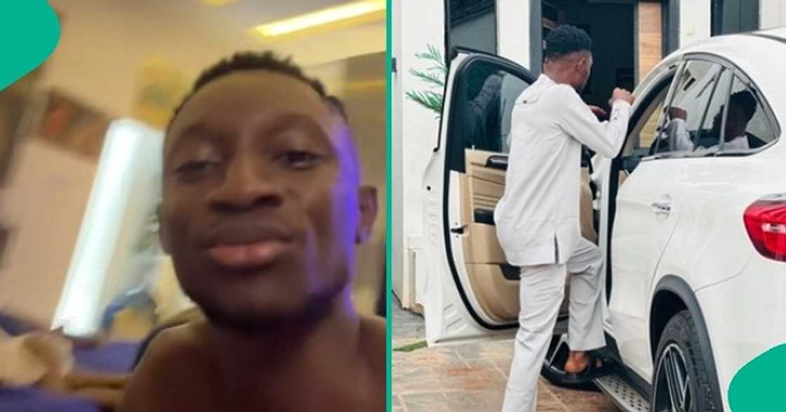 Nigerian man shares the demand that his gateman made that caused fight between them in video.