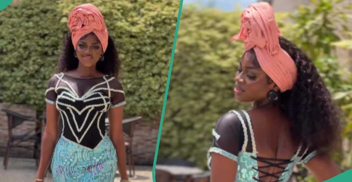 Lady wins best-dressed at a wedding Lady wins best-dressed at a wedding