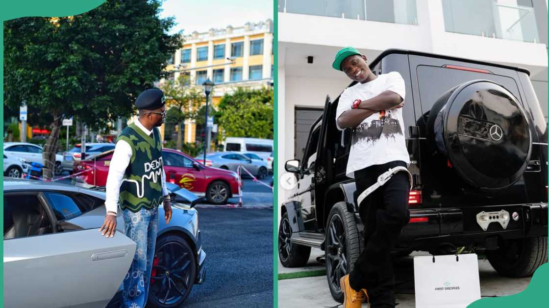 OGB Recent exiting a vehicle and posing with his G-Wagon OGB Recent exiting a vehicle and posing with his G-Wagon