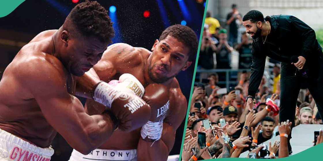 Anthony Joshua da Francis Ngannou Anthony Joshua da Francis Ngannou