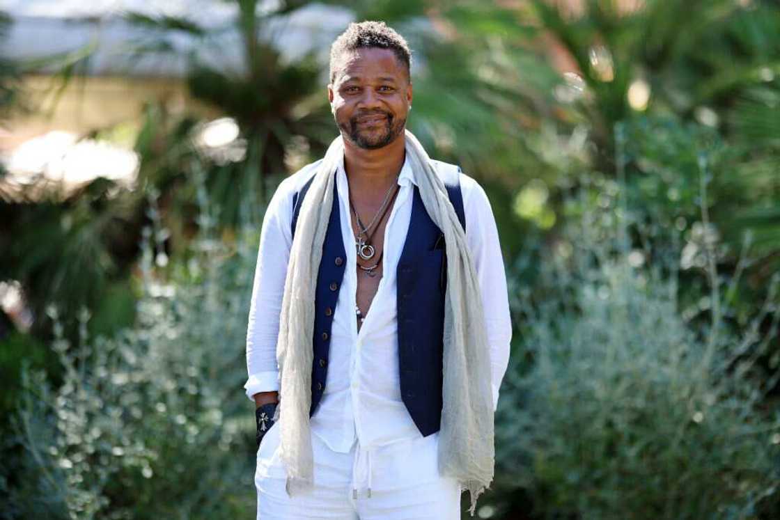 Cuba Gooding Jr. attends the Filming Italy 2022 photocall. Cuba Gooding Jr. attends the Filming Italy 2022 photocall.