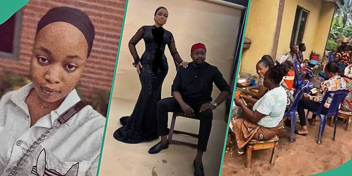 Nigerian lady gets married to man she replied politely to