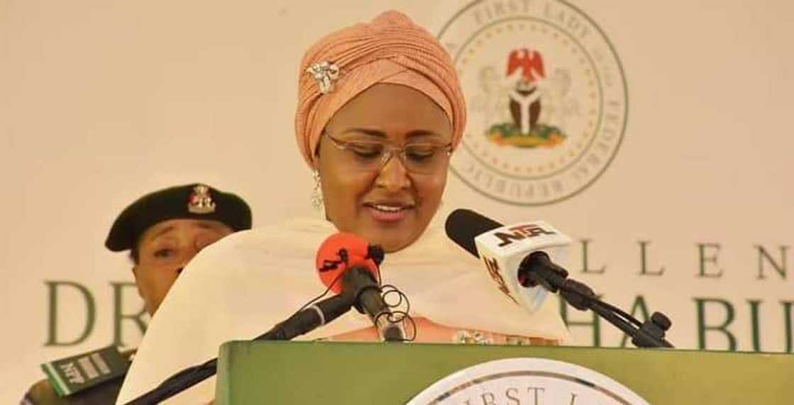 Aisha Buhari na so mata su zama abokan takarar masu neman kujerun shugabanci a 2023 Aisha Buhari na so mata su zama abokan takarar masu neman kujerun shugabanci a 2023