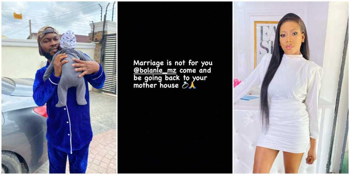 Bolanle Pepper Dem video vixen faces marital trouble.