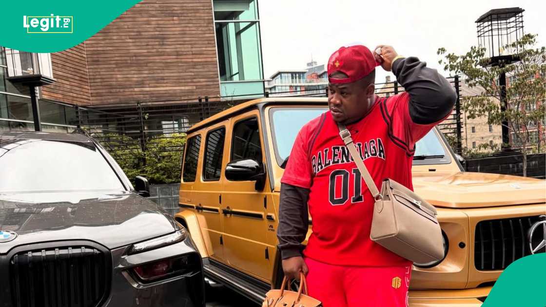 Cubana CP claps back at Cosmos Maduka ove rhsi viral comment.